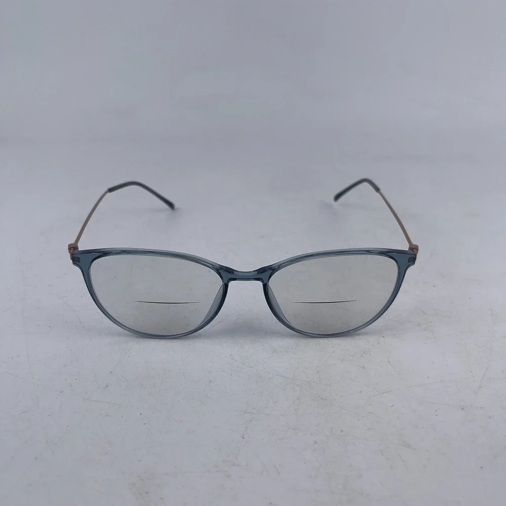MODO 7035 GRYBL Women‎ Eyeglasses Frame Blue Gray Titanium 51-16-140 mm